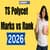 TS Polycet Marks vs Rank 2025 - Calculate Polytechnic Rank Using Score